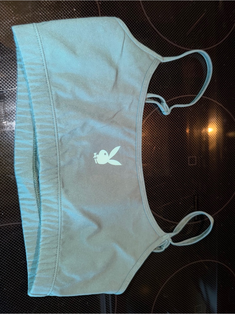 PacSun Mint Green Bunny Logo Bralette